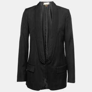 Pre Owned Stella McCartney Black Wool Blazer M