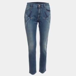 Stella McCartney Denim Bird Embroidered Jeans M Waist 27"