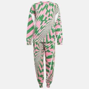 Stella McCartney X ED Curtis Printed Cotton Sweatshirt and Pants XS/S