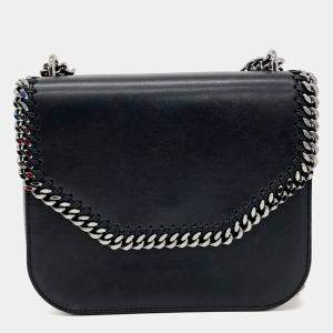 مملوكة مسبقًا Stella McCartney Black Leather Falabella Box Bag