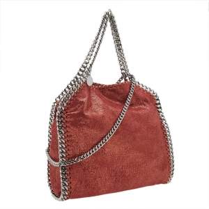 Pre Owned Stella McCartney Copper Faux Leather Falabella Crossbody Bag