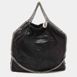 Stella McCartney Blue Faux Suede Small Falabella Bag