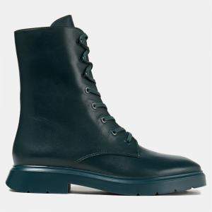Stuart Weitzman Vacchetta Leather Ankle Combat Boots Size 39