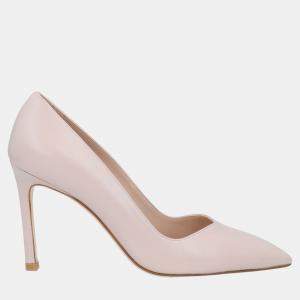 Stuart Weitzman Leather Pointed Toe Pumps Size 41