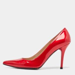 Stuart Weitzman Red Patent Leather Stuart Pumps Size 39