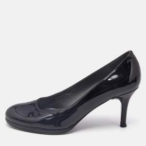 Stuart Weitzman Black Patent Leather Pumps Size 36.5