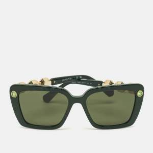 Swarovski Green SK6032 Square Sunglasses