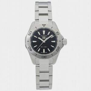 Tag Heuer Black Stainless Steel Aquaracer  WBP1410.BA0622 Quartz Women's Wristwatch 30 mm
