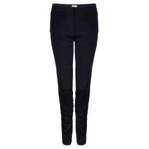 Temperley Black Knit Paneled Trousers S