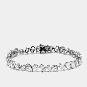 Pre Owned 11.5 cts  Lab Grown Diamonds 18k White Gold Bracelet