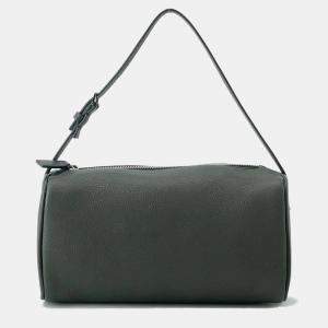 Pre Owned The Row 90’s Dark Khaki Leather Handbag