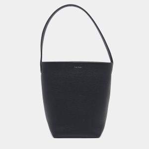 Pre Owned The Row Black Leather Parkback Small