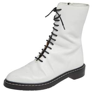 the row fara boot white