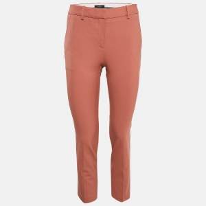 Theory Pink Traceable Wool Treeca Pants XS