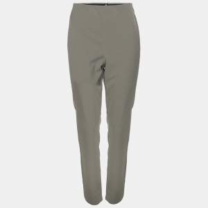 Theory Grey Stretch Nylon Trouser M