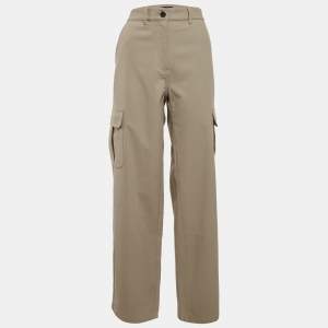 مملوكة مسبقًا Theory Beige Neoteric Twill Cargo Pants XS