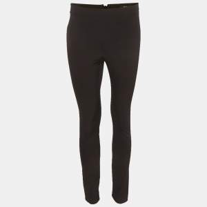 Pre Owned Theory Black Jersey Skinny Navalane Becker Pants XS