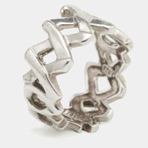 Tiffany & Co. Paloma Picasso® Love and Kisses Sterling Silver Ring Size 51