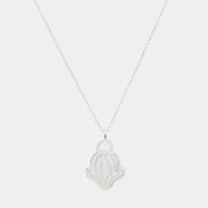 Tiffany and Co. "Go Women" Sterling Silver Pendant Necklace