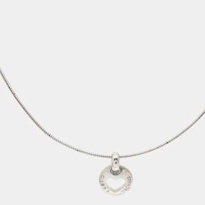 Tiffany & Co. Round Heart Oval Link Sterling Silver Necklace