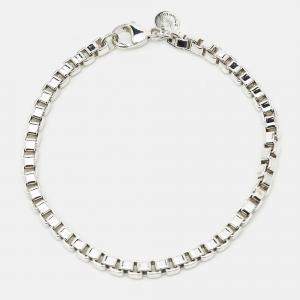 Tiffany & Co. Venetian Link Sterling Silver Unisex Bracelet