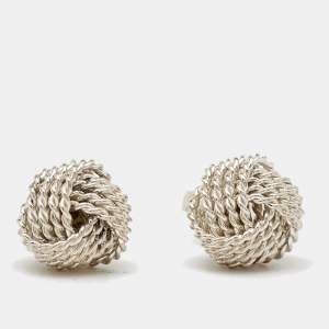 Tiffany & Co. Knot Sterling Silver Earrings