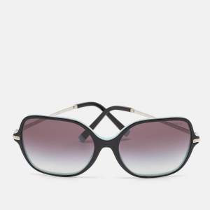 مملوكة مسبقًا Tiffany & Co. Black/Blue Gradient TF4191 Square Sunglasses
