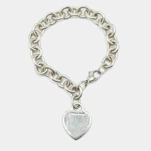 Tiffany & Co.  Tiffany Heart Tag  Sterling Silver Charm Bracelet
