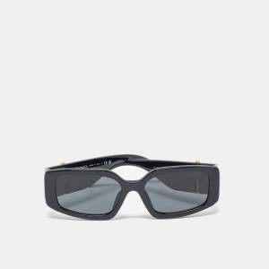 Pre Owned Tiffany & Co. Black Steve Mcqueen TF 4208 U Rectangle Sunglasses