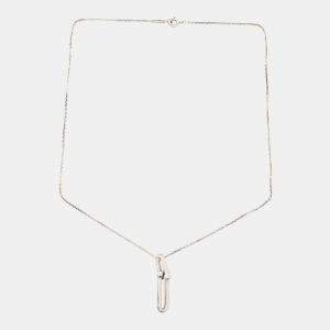 مملوكة مسبقًا Tiffany & Co. Silver Slender Hardware Link Pendant