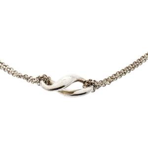 Pre Owned Tiffany & Co. Tiffany Infinity Silver Pendant Necklace