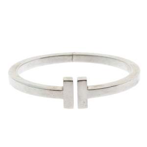 Pre Owned Tiffany & Co. Tiffany T Square Sterling Silver Bracelet