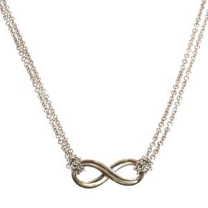 Tiffany & Co. Infinity Silver Necklace