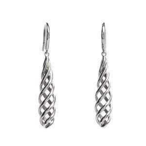 Pre Owned Tiffany & Co. Venezia Luce Silver Drop Earrings