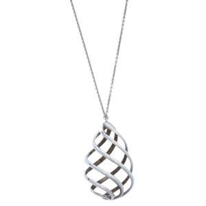 Pre Owned Tiffany & Co. Venezia Luce Silver Pendant Necklace