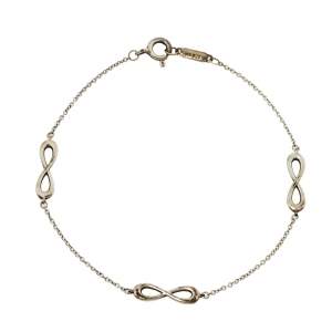 Pre Owned Tiffany & Co. Infinity Sterling Silver Endless Bracelet