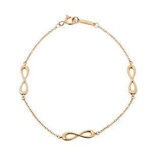 Pre Owned Tiffany & Co. Infinity Endless 18K Rose Gold Bracelet