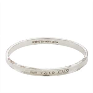 Pre Owned Tiffany & Co. 1837 Silver Bangle Bracelet