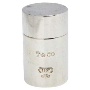 Tiffany & Co. Tiffany 1837 Sterling Silver Pill Case