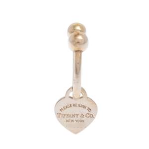 Tiffany & Co. Return To Tiffany Sterling Silver Heart Tag Key Ring