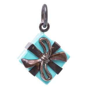 Pre Owned Tiffany & Co. Tiffany Blue Box Sterling Silver Pendant 