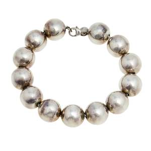 Pre Owned Tiffany & Co. Hardwear Ball Sterling Silver Bracelet