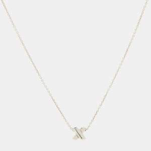 Pre Owned Tiffany & Co. X Sterling Silver Pendant Necklace