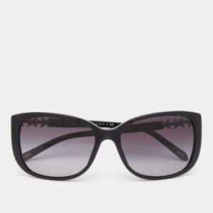 Tiffany & Co. Black/ Grey Gradient TF 4090-B Crystal Embellished Square Sunglasses