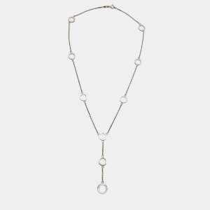 Tiffany & Co. Circles Sterling Silver Station Necklace