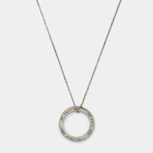 Tiffany & Co. Tiffany 1837 Circle Sterling Silver Necklace