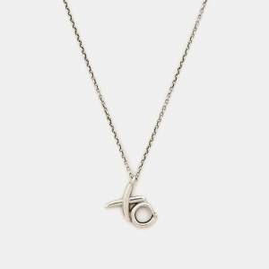 Tiffany & Co.  Paloma Picasso XO Sterling Silver Necklace