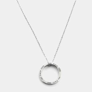 Tiffany & Co. Tiffany 1837 Circle Sterling Silver Necklace