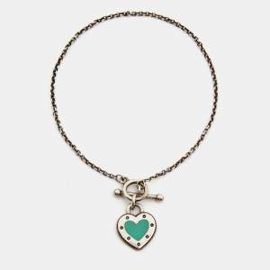 Tiffany & Co. Return To Tiffany Enamel Sterling Silver Bracelet