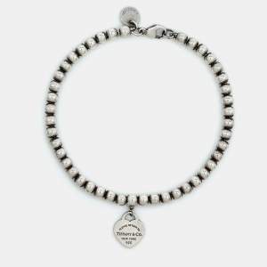 Tiffany & Co. Return to Tiffany Sterling Silver Beads Bracelet